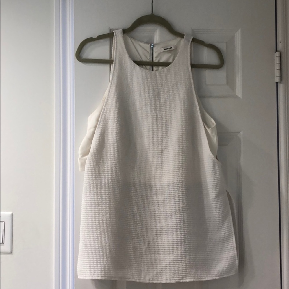 Helmet Lang tank blouse